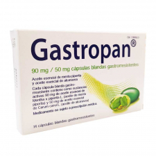 Gastropan 90 Mg/50 Mg 14 Capsulas Blandas Gastrorresistentes