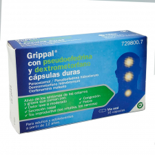 Grippal Con Pseudoefredrina Y Dextrometorfano Capsulas Duras