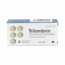 Trilombrin 250 Mg 6 Comprimidos Masticables