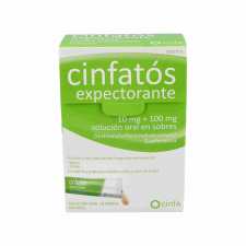 Cinfatos Expectorante (10/100 Mg 18 Sobres Solucion Oral)