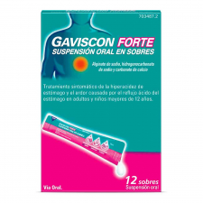 Gaviscon Forte (12 Sobres Suspension Oral 10 Ml)