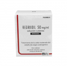 Regaxidil (50 Mg/Ml Solución Cutanea 4 Frascos 60 Ml)