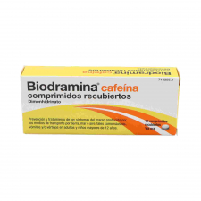 Biodramina Cafeina (12 Comprimidos)