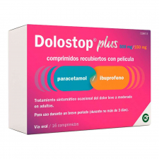 Dolostop Plus 500 Mg/150 Mg Comprimidos Recubiertos Con Pelicula