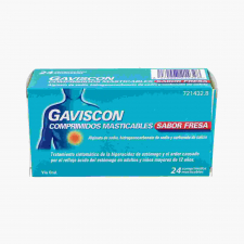 Gaviscon 24 Comprimidos Masticables (Sabor Fresa)