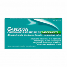 Gaviscon 24 Comprimidos Masticables (Sabor Menta)