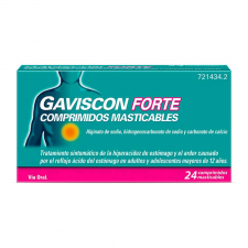 Gaviscon Forte 24 Comprimidos Masticables