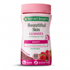 Nature's Bounty Beautiful Skin 60 Gummies With Hyaluronic Acid