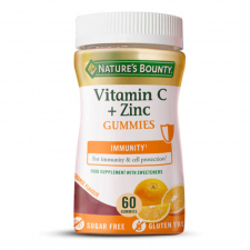 Nature's Bounty Vitamin C+Zinc 60 Gummies 