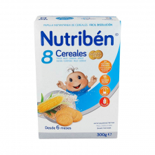 Nutriben 8 Cereales Galleta Maria 300Gr.