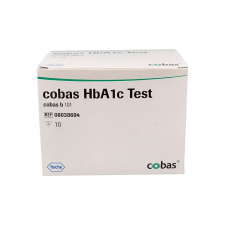 Test Determinacion Hemoglobina Glicada Test Hba1C Cobas B101 10 Unidades