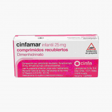 Cinfamar Infantil (25 Mg 10 Comprimidos)