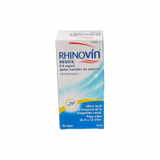 Rhinovín Infantil 0,5 Mg/Ml Gotas Nasales En Solución