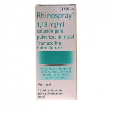 Rhinospray solución para pulverización nasal Descongestivo