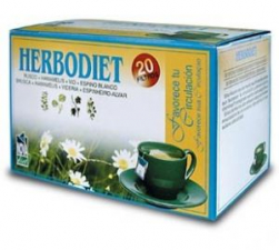 Herbodiet Inf. Favorece Tu Circulacion 20 Filtros - Novadiet