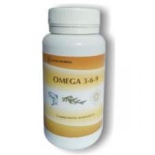 Alfa Herbal Omega 3-6-9 Aceite De Salmon-Onagra-Lino 100Perlas