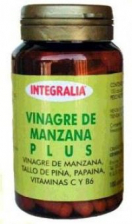 Vinagre Manzana Plus 100 Cap.  - Integralia