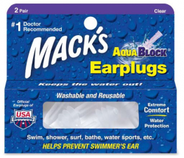 Macks Aquablock Tapones Para Oidos 2Pares - Varios