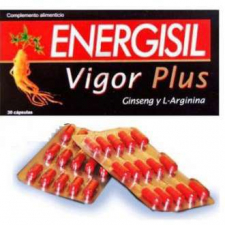 Energisil Vigor Plus (Ginseng+Arginina) 30 Cap.  - Varios