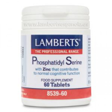 Lamberts Fosfatidil Serina 100 Mg C/ Zinc 60 Tabs 8539-60