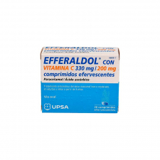 Efferaldol Con Vitamina C 330Mg/200Mg Comprimidos Efervescentes