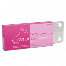 Cinfamar Infantil (25 Mg 4 Comprimidos)