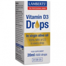 Vitamina D3 Gotas 20Ml.