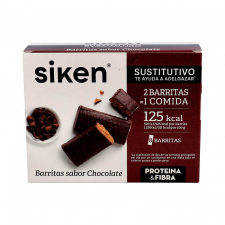 Siken Protein Sust Barritas Chocolate 8U