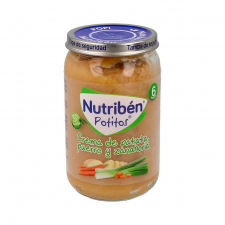 Nutriben Crema De Patata Puerro Y Zanahoria Potito 235 G