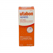 Utabon Niños (0.25 Mg/Ml Gotas Nasales 1 Frasco Solucion 15 Ml)