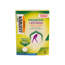 Leotron Magnesio + Potasio Angelini 54 Comprimidos Efervescentes