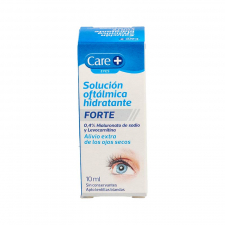 Care+ Solucion Oftalmica Hidratante Forte 1 Envase 10 Ml
