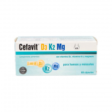Cobas Cefavit D3, K2, Mg 60 C-Psulas
