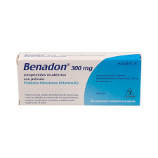 Benadon 300 Mg 20 Comprimidos Recubiertos