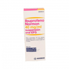 Ibuprofeno Normon Efg 40 Mg/Ml Suspension Oral 1 Frasco 150 Ml