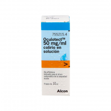 Oculotect 50 Mg/Ml Colirio En Solucion 1 Frasco 10 Ml