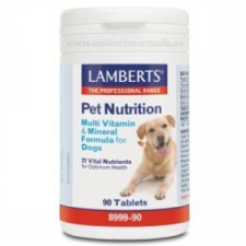 Pet Nutrition (Vit. Y Min.) Perro 90Comp. Vet