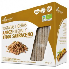 Soria Natural Tostadas De Arroz Integral Y Trigo Sarraceno 95 G