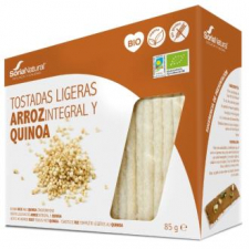 Soria Natural Tostadas De Arroz Integral Y Quinoa 85 G  Bio