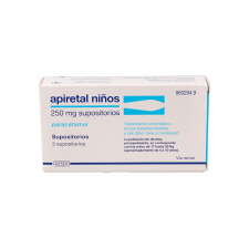 Apiretal Niños 250Mg Supositorios