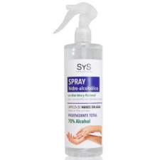 Sys Spray Hidroalcoholico Higienizante 500Ml.