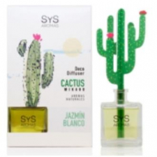 Sys Ambientador  Difusor Cactus Jazmin Blanco 90Ml