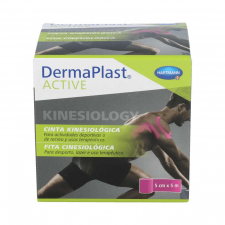 Kinesio Tape Dermaplast Active 5 Cm X 5 M Rosa 1 Un