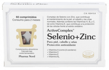 Active Complex Selenio + Zinc 60 Comprimidos