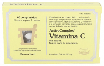 ActiveComplex Vitamina C 60 Comprimidos Pharma Nord