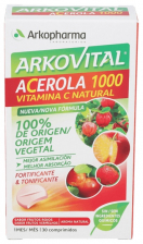 Arkovital Acerola 30 Comprimidos - Farmacia Ribera
