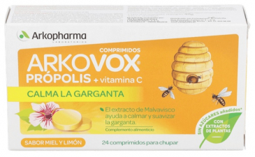 Arkovox Propolis-Vit C 20 Comprimidos