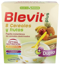 Blevit Plus 8 Cereales Y Frutas 600G