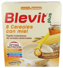 Blevit Plus Superfibra 8 Cereales Y Miel 700 G