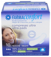 Compresa Hipoalerenica Farmaconfort Noche 10 Un - Angelini